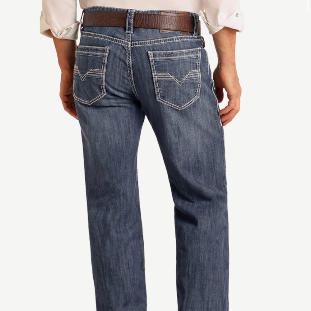 Classic Indigo Straight-Leg Jeans
